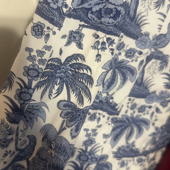 MINI WELLS DRESS BLUE TOILE - Picture 4 of 4